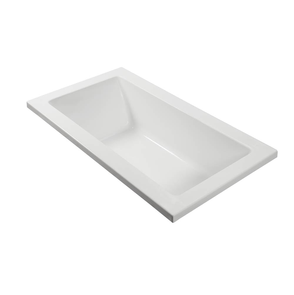 MTI Baths - ANDREA 26 ACRYLIC CXL UNDERMOUNT AIR BATH ELITE - WHITE (54X30) - White