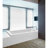 ANDREA 26 ACRYLIC CXL UNDERMOUNT AIR BATH ELITE - BISCUIT (54X30)