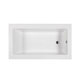 ANDREA 26 ACRYLIC CXL UNDERMOUNT AIR BATH - BISCUIT (54X30)