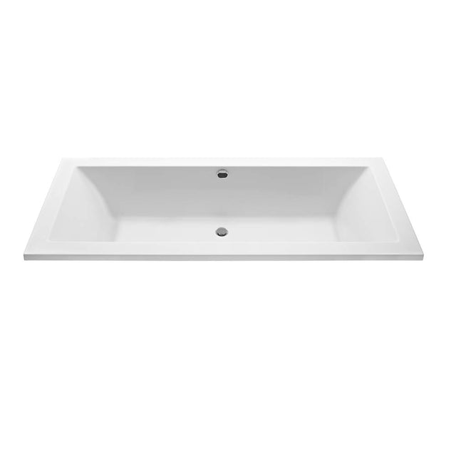 MTI Baths - ANDREA 27 ACRYLIC CXL DROP IN AIR BATH ELITE/WHIRLPOOL - WHITE (86X36) - White