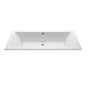 MTI Baths - ANDREA 27 ACRYLIC CXL DROP IN AIR BATH/WHIRLPOOL - WHITE (86X36) - White