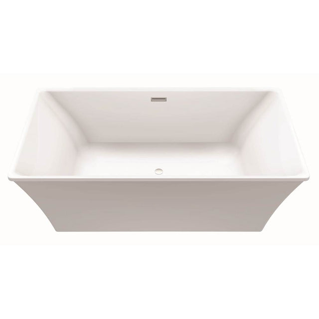 MTI Baths - WESTBROOK DOLOMATTE FREESTANDING SOAKER - WHITE (66X36) - Matte White