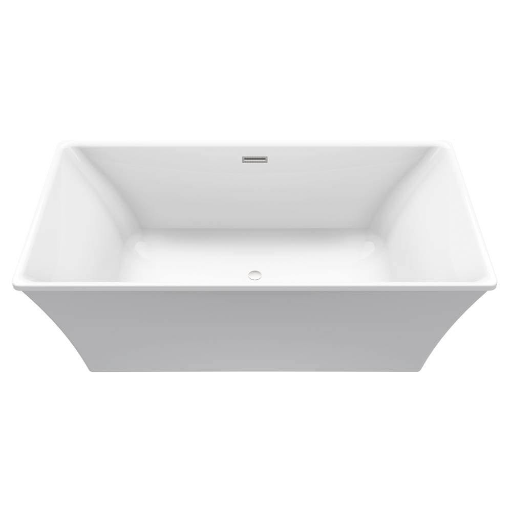 MTI Baths - WESTBROOK ACRYLIC CXL FREESTANDING SOAKER - WHITE (66X36) - White