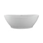 MTI Baths - ELISE SCULPTURESTONE FREESTANDING INTEGRAL PEDESTAL SOAKER - GLOSS WHITE (67.5X36.5) - Gloss White