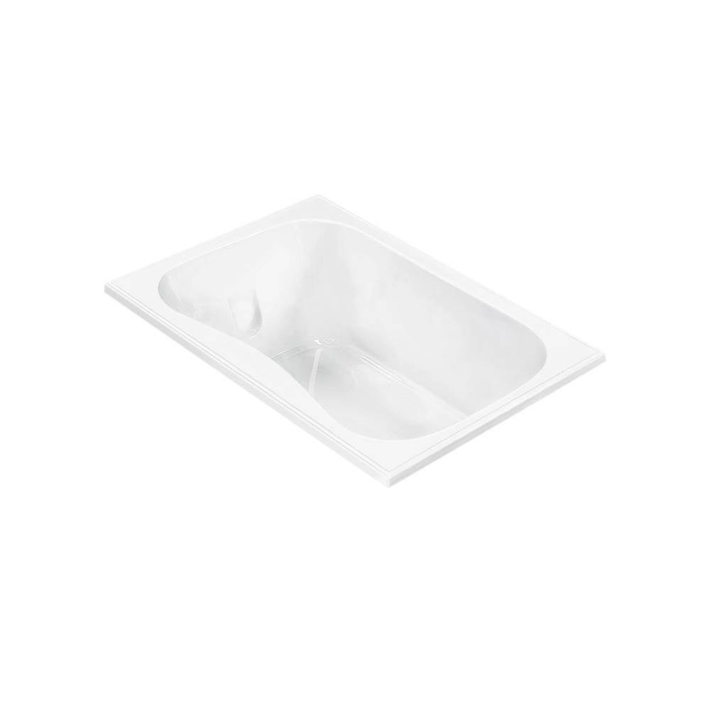 MTI Baths - GEORGIAN 2 ACRYLIC CXL DROP IN AIR BATH ELITE - WHITE (59.5X41.5) - White