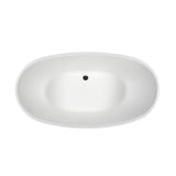 MALLORY SCULPTURESTONE AIR BATH - MATTE BISCUIT (66X35.25)