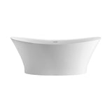MALLORY SCULPTURESTONE AIR BATH - MATTE BISCUIT (66X35.25)
