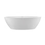 MTI Baths - ALISSA SCULPTURESTONE FREESTANDING/UNDERMOUNT SOAKER - GLOSS WHITE (62X32) - Gloss White