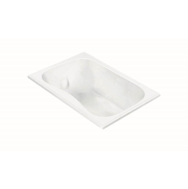 MTI Baths - GEORGIAN 2 DOLOMATTE DROP IN AIR BATH ELITE/STREAM - WHITE (59.5X41.5) - Matte White