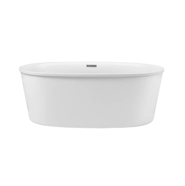 MTI Baths - ADEL ACRYLIC CXL FREESTANDING AIR BATH - WHITE (57.25x31) - White