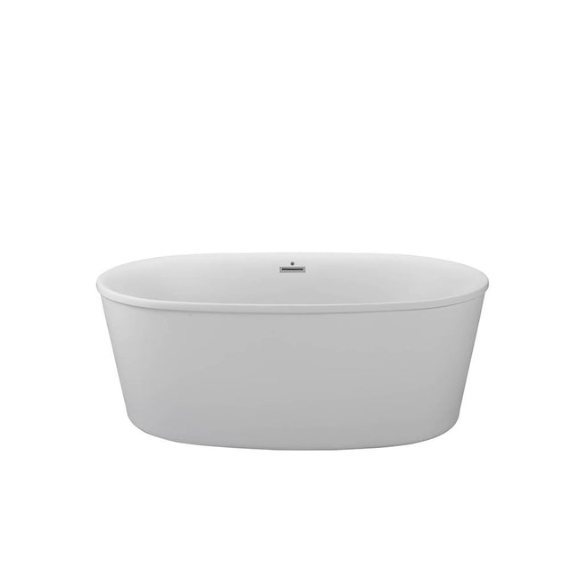 MTI Baths - ADEL DOLOMATTE FREESTANDING AIR BATH - WHITE (57.25x31) - Matte White