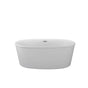 MTI Baths - ADEL DOLOMATTE FREESTANDING AIR BATH - WHITE (57.25x31) - Matte White