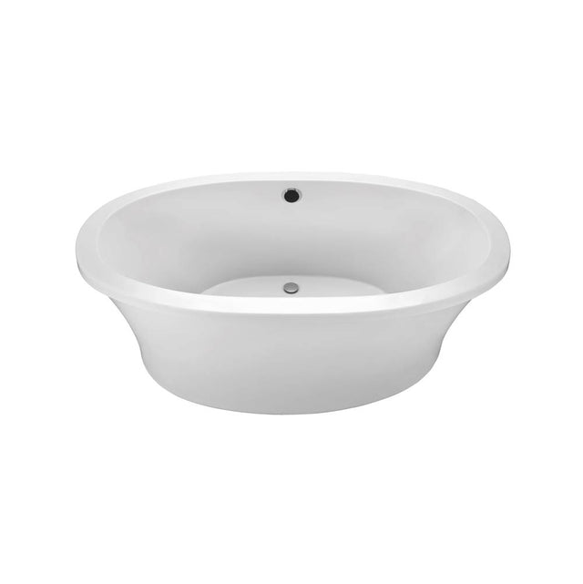 MTI Baths - LOUISE 2 DOLOMATTE FREESTANDING RH AIR BATH ELITE - WHITE (66x36.75) - Matte White