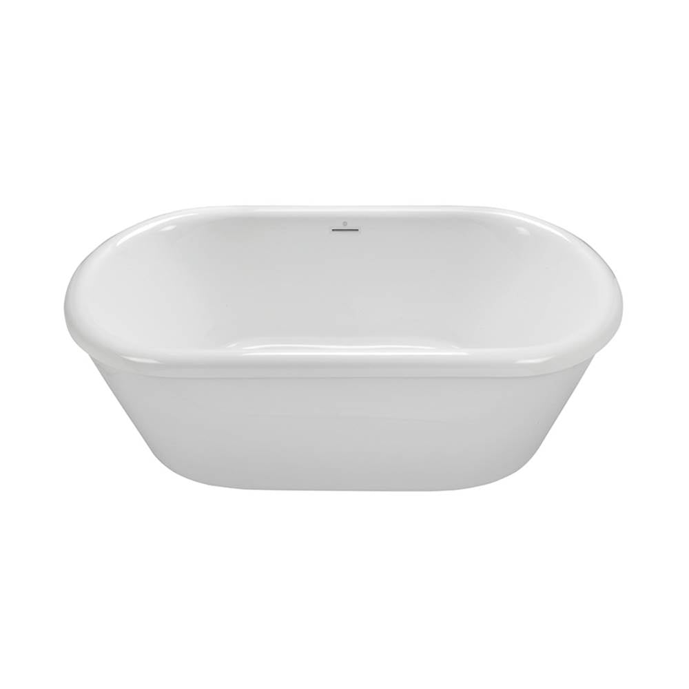 MTI Baths - NOELLA ACRYLIC CXL FREESTANDING AIR BATH ELITE - WHITE (65x33.75) - White
