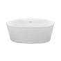 MTI Baths - ADEL 2 ACRYLIC CXL FREESTANDING FAUCET DECK  AIR BATH ELITE - WHITE (57.25X31.5) - White