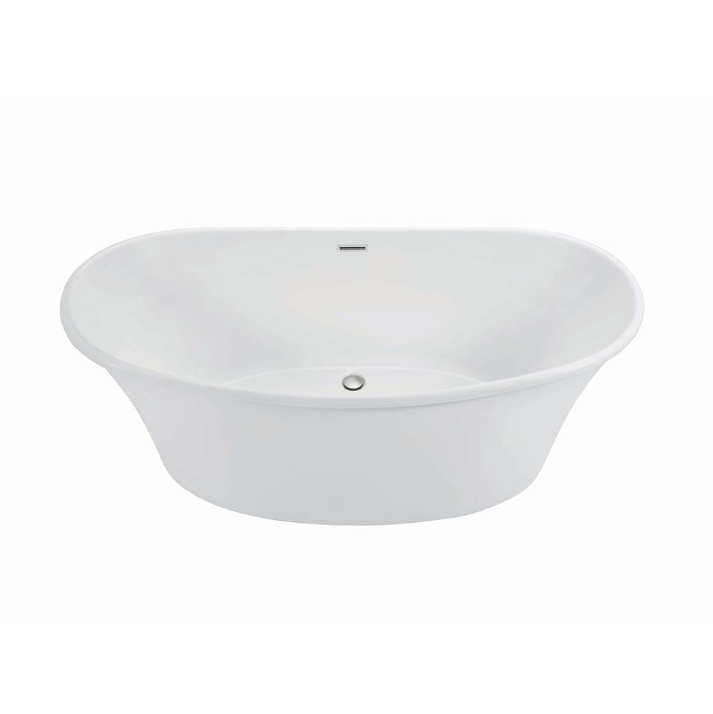 MTI Baths - LORETTA 4 DOLOMATTE FREESTANDING SOAKER - WHITE (60X32) - Matte White