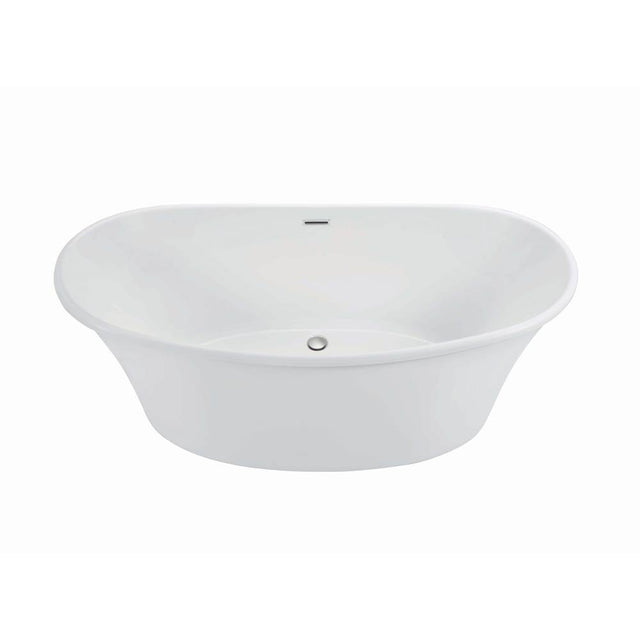 MTI Baths - LORETTA 4 DOLOMATTE FREESTANDING SOAKER - WHITE (60X32) - Matte White