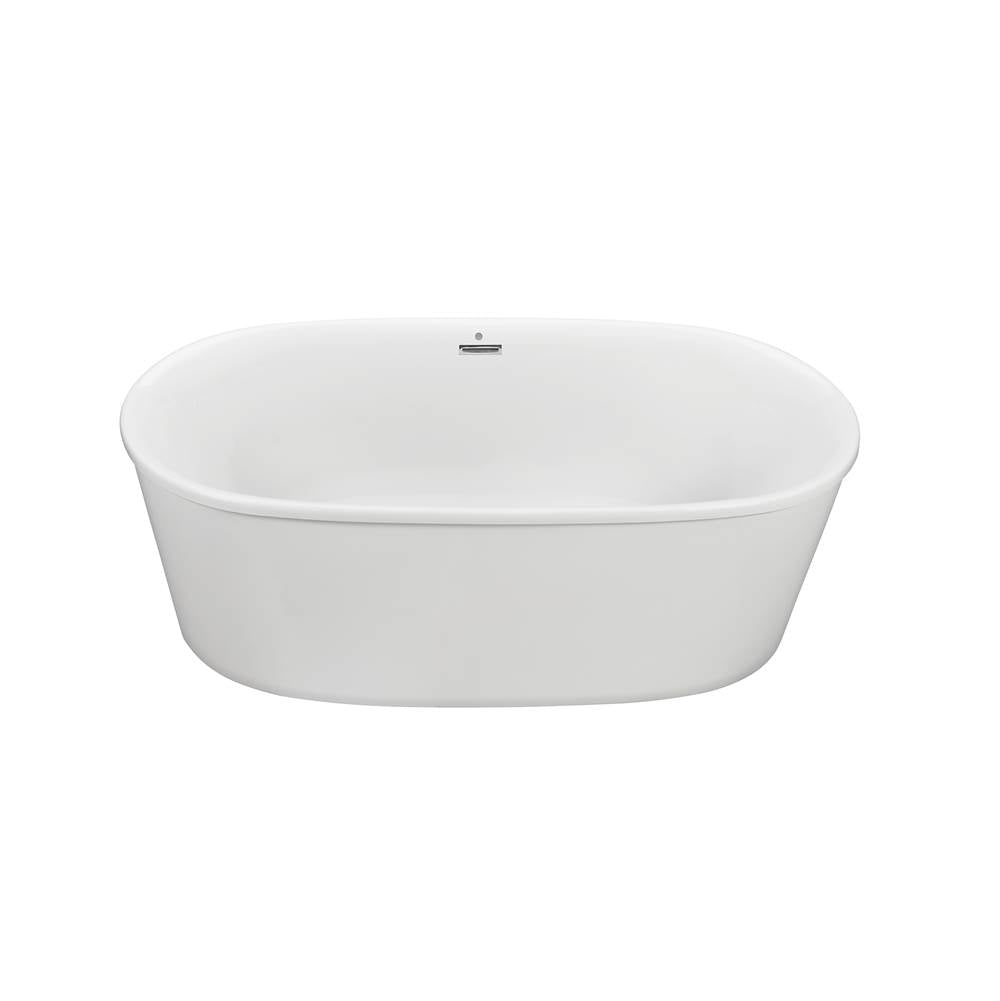 MTI Baths - ADEL 3 DOLOMATTE FREESTANDING SOAKER - WHITE (66X31) - Matte White