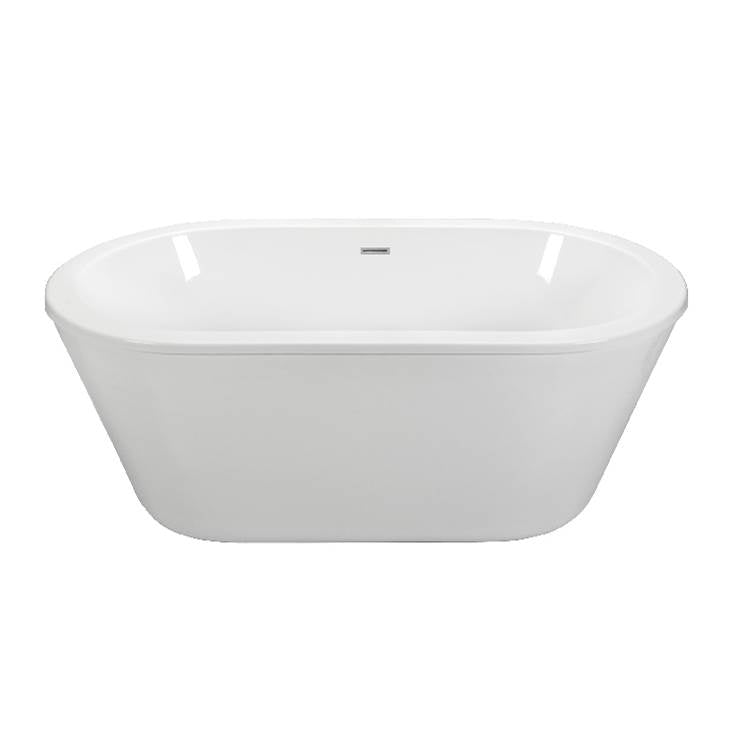 MTI Baths - NEW YORKER 11 ACRYLIC CXL FREESTANDING AIR BATH ELITE - WHITE (66X36) - White