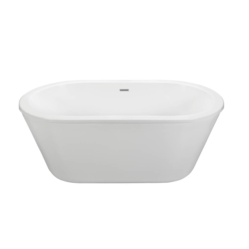 MTI Baths - NEW YORKER 11 DOLOMATTE FREESTANDING AIR BATH ELITE - WHITE (66X36) - Matte White