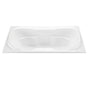 MTI Baths - TRANQUILITY 1 ACRYLIC CXL DROP IN AIR BATH ELITE - WHITE (72X42) - White