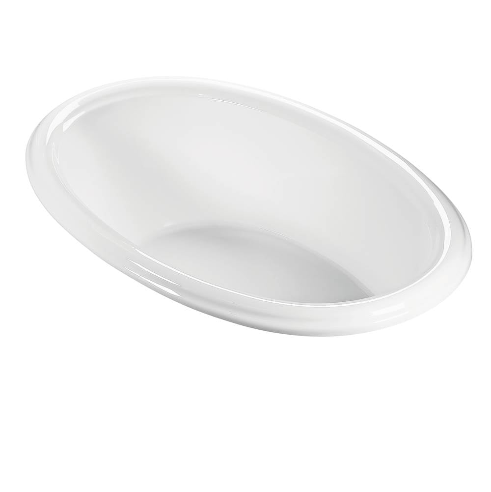 MTI Baths - VICTORIA 1 ACRYLIC CXL DROP IN STREAM - WHITE (71.25X40.75) - White