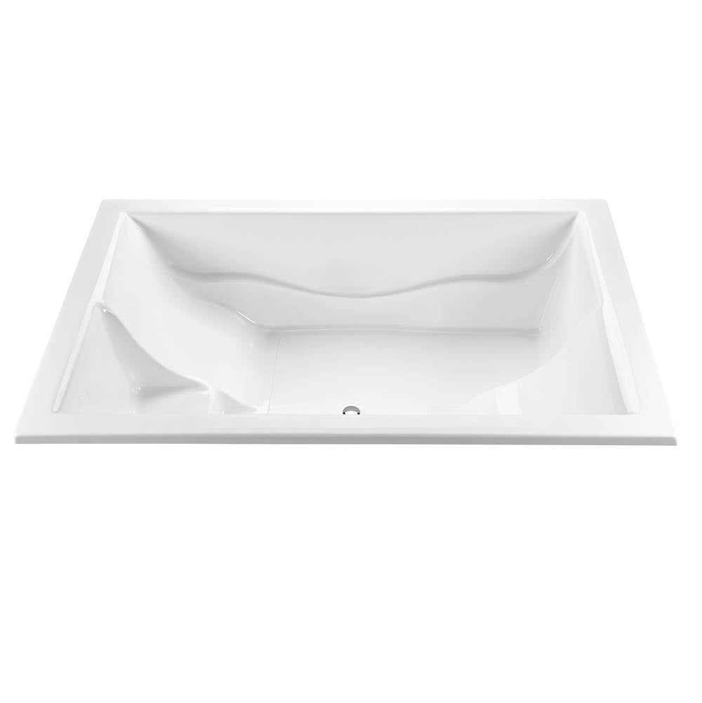 MTI Baths - BANERA DEL SOL ACRYLIC CXL MICROBUBBLES - WHITE (83.5X54) - White