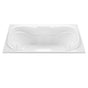 MTI Baths - TRANQUILITY 3 ACRYLIC CXL DROP IN AIR BATH/MICROBUBBLES - WHITE (65X41) - White
