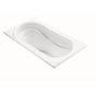 MTI Baths - REFLECTION 4 DOLOMATTE DROP IN AIR BATH/WHIRLPOOL - WHITE (60X32) - Matte White