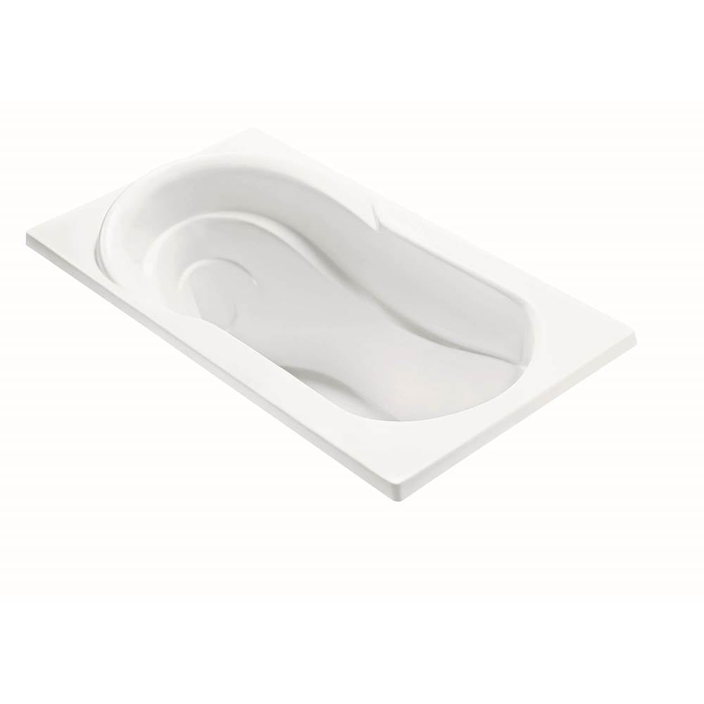 MTI Baths - REFLECTION 4 DOLOMATTE DROP IN SOAKER - WHITE (60X32) - Matte White