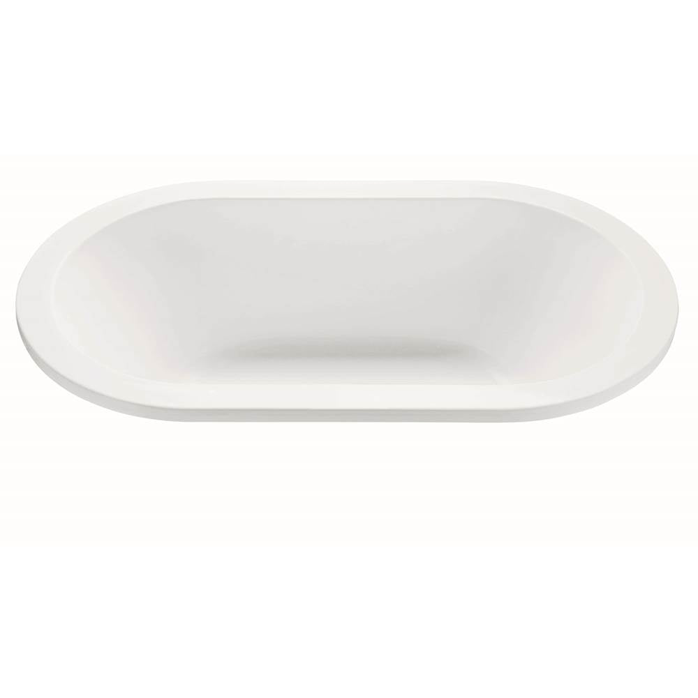 MTI Baths - NEW YORKER 1 DOLOMATTE UNDERMOUNT MICROBUBBLES - WHITE (71.5X41.75) - Matte White
