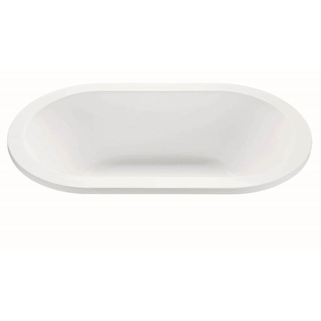 MTI Baths - NEW YORKER 1 DOLOMATTE UNDERMOUNT AIR BATH ELITE/MICROBUBBLES - WHITE (71.5X41.75) - Matte White