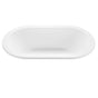 MTI Baths - NEW YORKER 1 ACRYLIC CXL UNDERMOUNT AIR BATH/WHIRLPOOL - WHITE (71.5X41.75) - White
