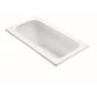 MTI Baths - SOPHIA 1 DOLOMATTE UNDERMOUNT AIR BATH ELITE/ULTRA WHIRLPOOL - WHITE (59.5X31) - Matte White