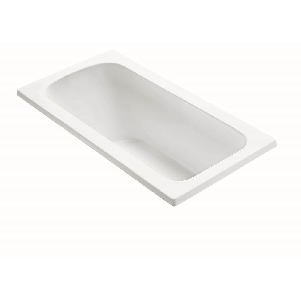 MTI Baths - SOPHIA 1 DOLOMATTE UNDERMOUNT AIR BATH/ULTRA WHIRLPOOL - WHITE (59.5X31) - Matte White