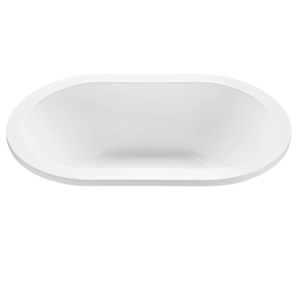 MTI Baths - NEW YORKER 2 ACRYLIC CXL DROP IN AIR BATH ELITE/WHIRLPOOL - WHITE (65.5X41.5) - White