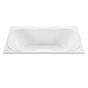 MTI Baths - TRANQUILITY 2 ACRYLIC CXL DROP IN SOAKER - WHITE (72X42) - White
