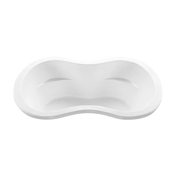 MTI Baths - ETERNITY DOLOMATTE UNDERMOUNT AIR BATH - WHITE (72X47.75) - Matte White