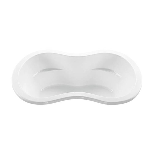 MTI Baths - ETERNITY DOLOMATTE UNDERMOUNT AIR BATH - WHITE (72X47.75) - Matte White