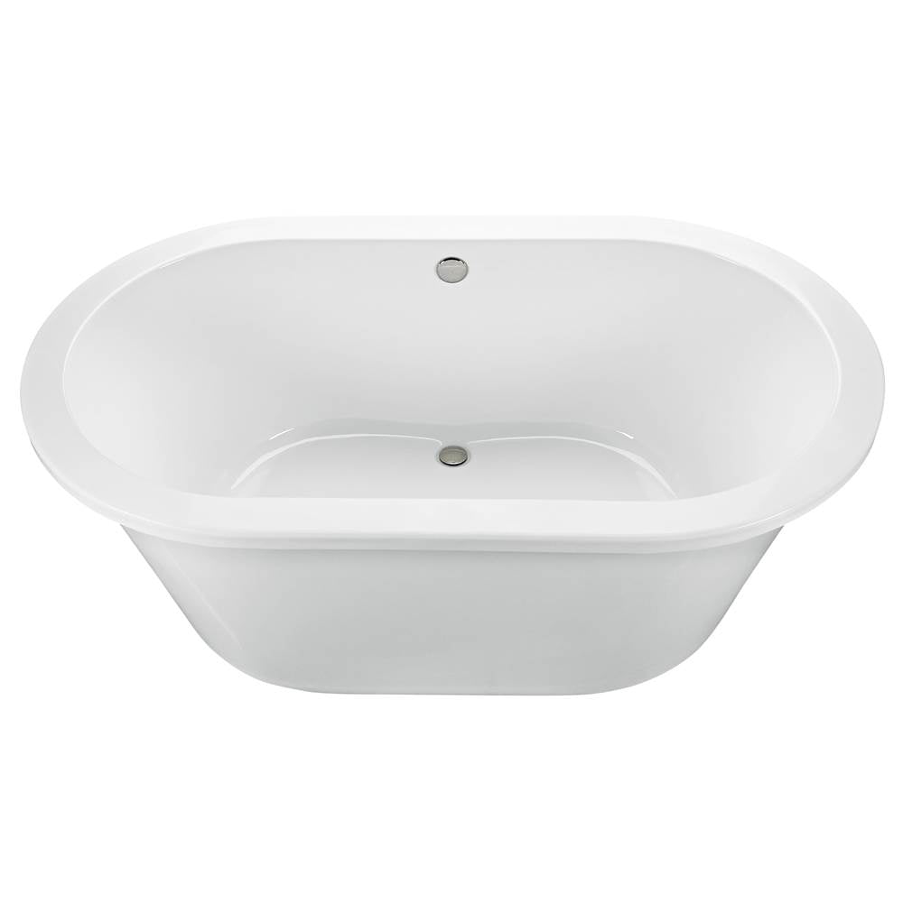 MTI Baths - NEW YORKER 3 ACRYLIC CXL FREESTANDING AIR BATH - WHITE (71.75X41.75) - White