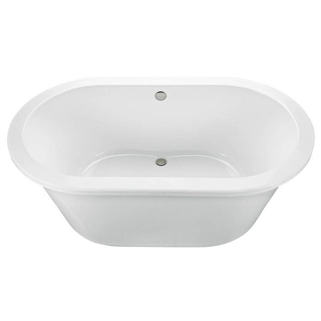 MTI Baths - NEW YORKER 3 ACRYLIC CXL FREESTANDING AIR BATH - WHITE (71.75X41.75) - White