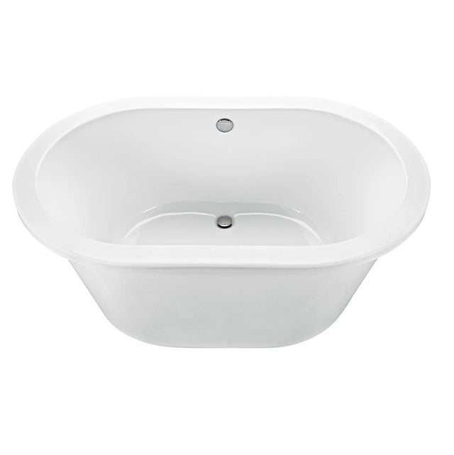 MTI Baths - NEW YORKER 4 ACRYLIC CXL FREESTANDING AIR BATH ELITE - WHITE (65.5X41.5) - White