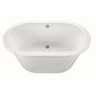 MTI Baths - NEW YORKER 4 DOLOMATTE FREESTANDING AIR BATH - WHITE (65.5X41.5) - Matte White
