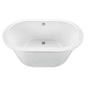 MTI Baths - NEW YORKER 4 ACRYLIC CXL FREESTANDING SOAKER - WHITE (65.5X41.5) - White