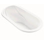 MTI Baths - SOLITUDE DOLOMATTE DROP IN ULTRA WHIRLPOOL - WHITE (72X37) - Matte White
