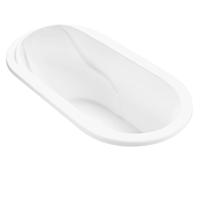 MTI Baths - SOLITUDE ACRYLIC CXL DROP IN  AIR BATH/ULTRA WHIRLPOOL - WHITE (72X37) - White