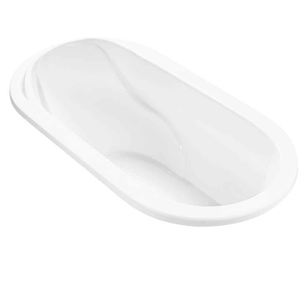 MTI Baths - SOLITUDE ACRYLIC CXL DROP IN MICROBUBBLES - WHITE (72X37) - White