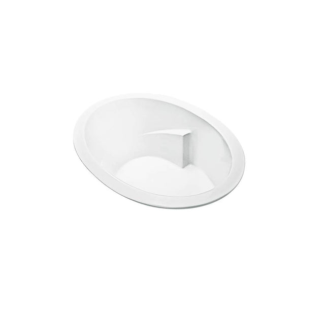 MTI Baths - ADENA 6 ACRYLIC CXL OVAL DROP IN AIR BATH/STREAM - WHITE (63X41.25) - White