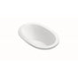 MTI Baths - ADENA 1 DOLOMATTE UNDERMOUNT AIR BATH ELITE/WHIRLPOOL - WHITE (59.5X35.25) - Matte White
