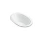 MTI Baths - ADENA 1 ACRYLIC CXL UNDERMOUNT AIR BATH/MICROBUBBLES - WHITE (59.5X35.25) - White
